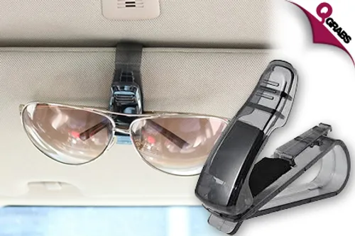 For QR25, Keep Any Eye Glasses Secure with a Pair of Car Clips Perfect for Your Sun Visor! (QR70 Value)